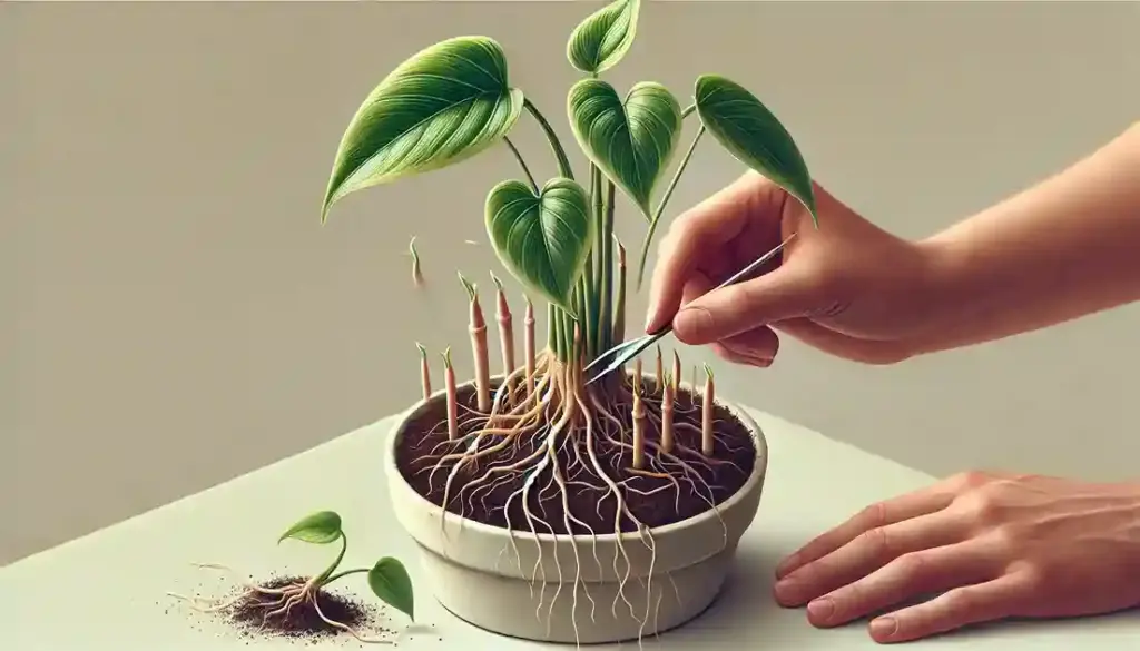 茎から根を出すためのコツと注意点