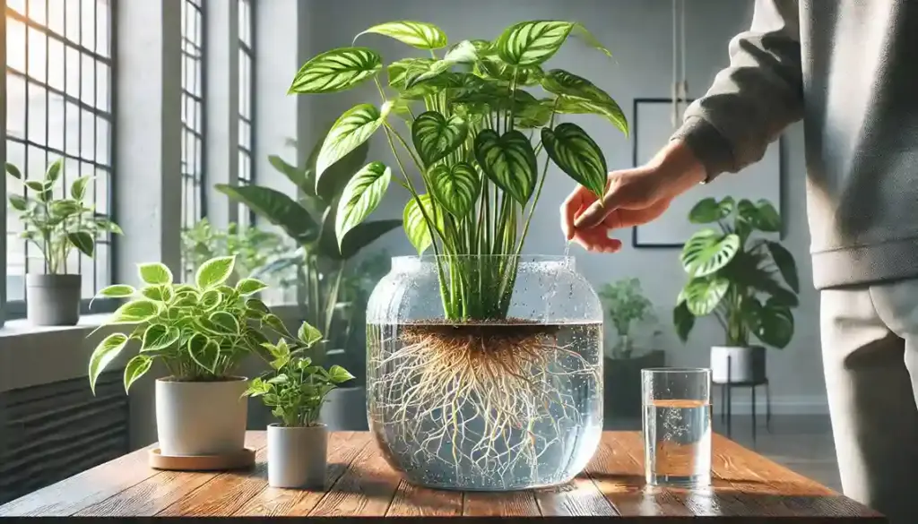 ポトスの水耕栽培と寄せ植えのポイント