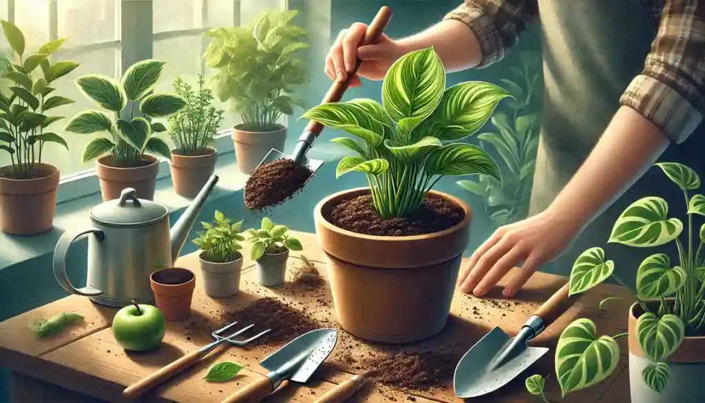ポトス 寄せ植えに適した土選びとコツ